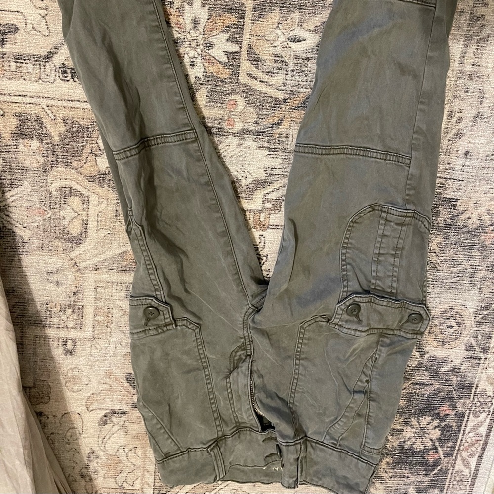 Army green pants
